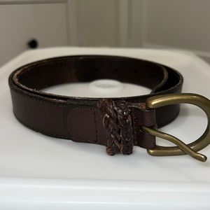 A&F Leather Belt